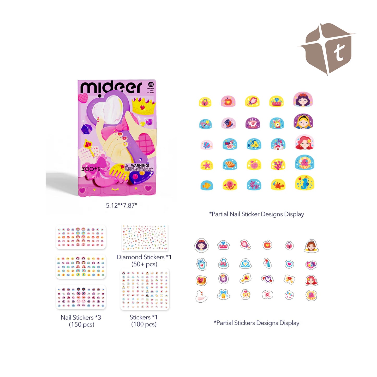 Mideer Fashion Nail Stickers by Toytinkr