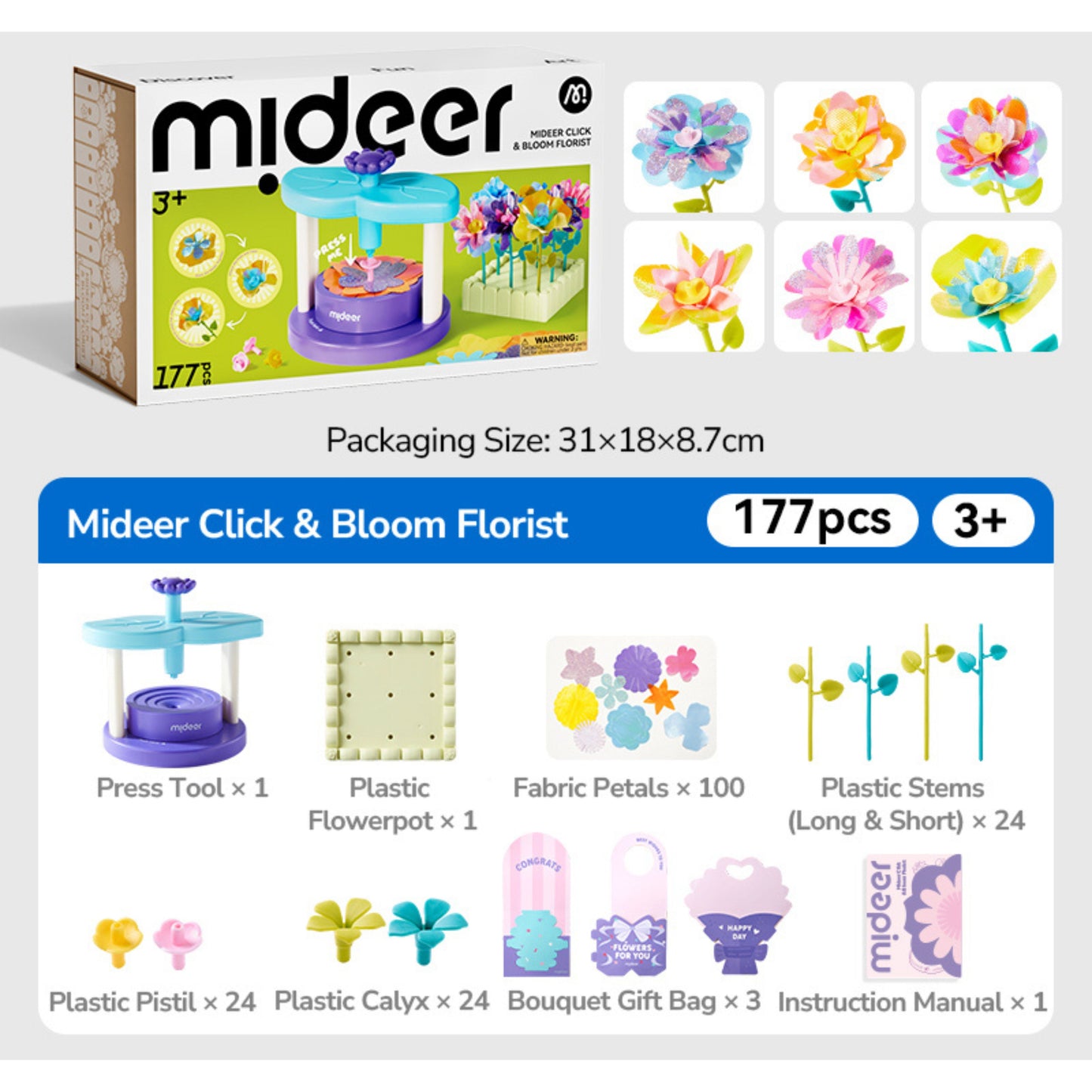 Mideer Click & Blossom Florist by Toytinkr