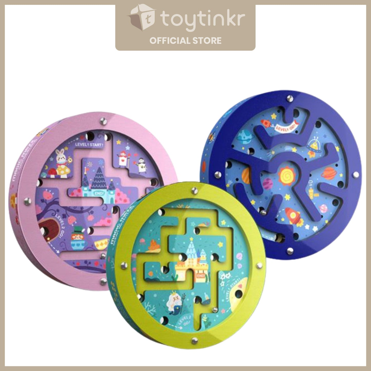 Mideer Magic Maze Game by Toytinkr
