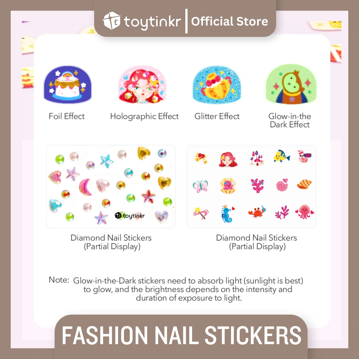 Mideer Fashion Nail Stickers by Toytinkr