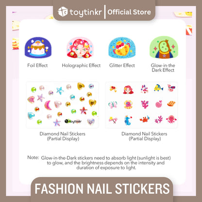 Mideer Fashion Nail Stickers by Toytinkr