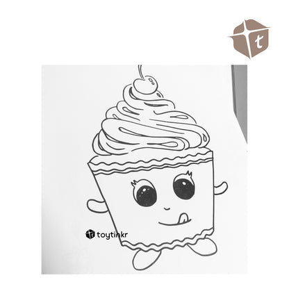 Mont Marte Marker Colouring Pad (A4) by Toytinkr