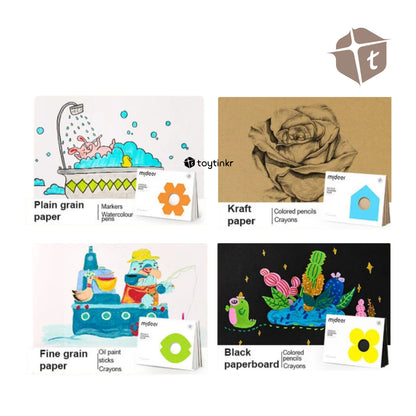 Mideer Drawing Doodle Book - Kraft Paper by Toytinkr