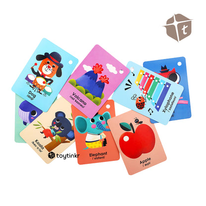 Jar Melo ABC - Ring Flash Cards by Toytinkr