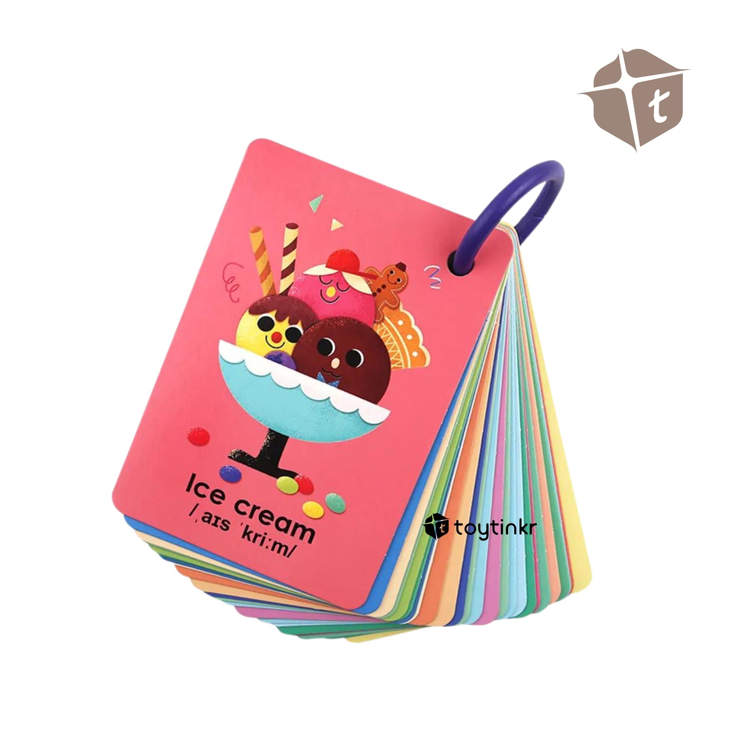 Jar Melo ABC - Ring Flash Cards by Toytinkr