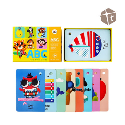Jar Melo ABC - Ring Flash Cards by Toytinkr
