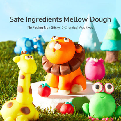 Mideer Mellow Dough Clay - 6 Colors by Toytinkr