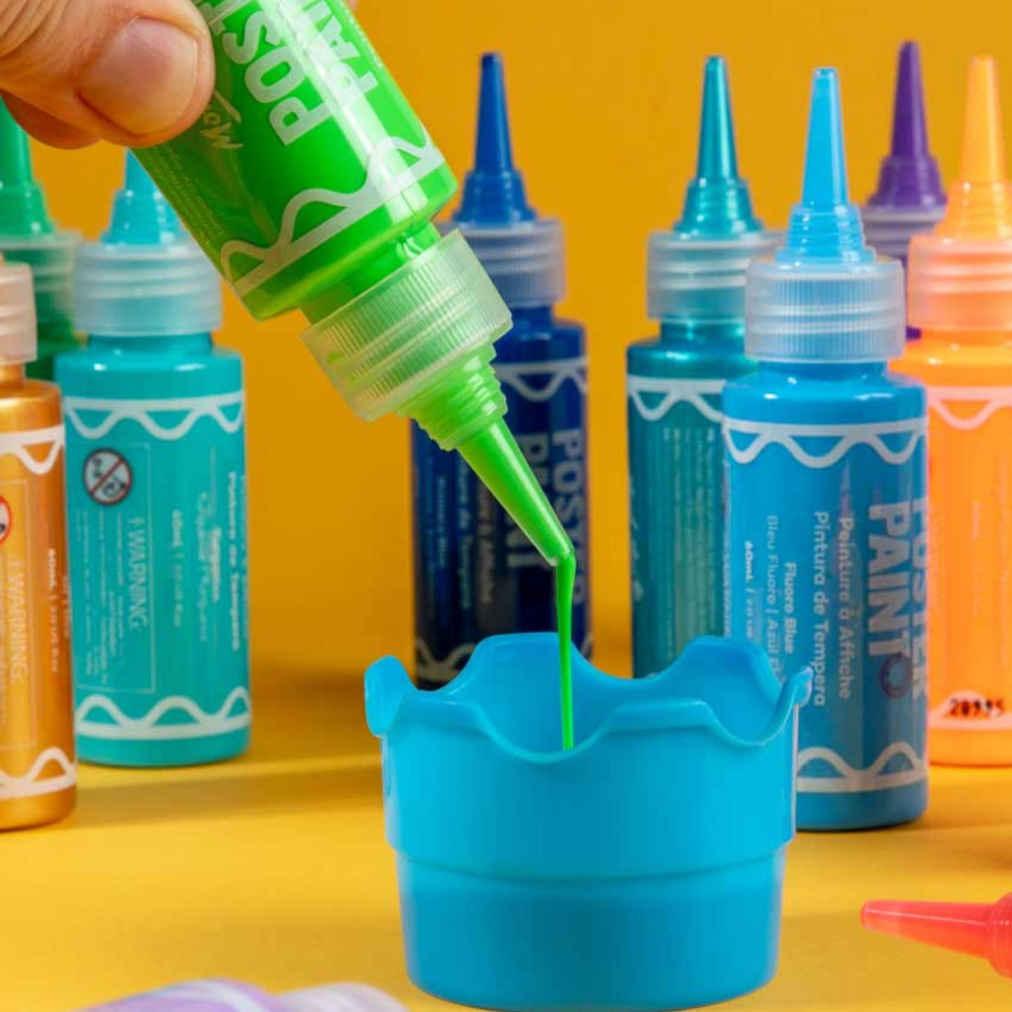 Mont Marte Poster Paints - 12 Colors (60ml) by Toytinkr
