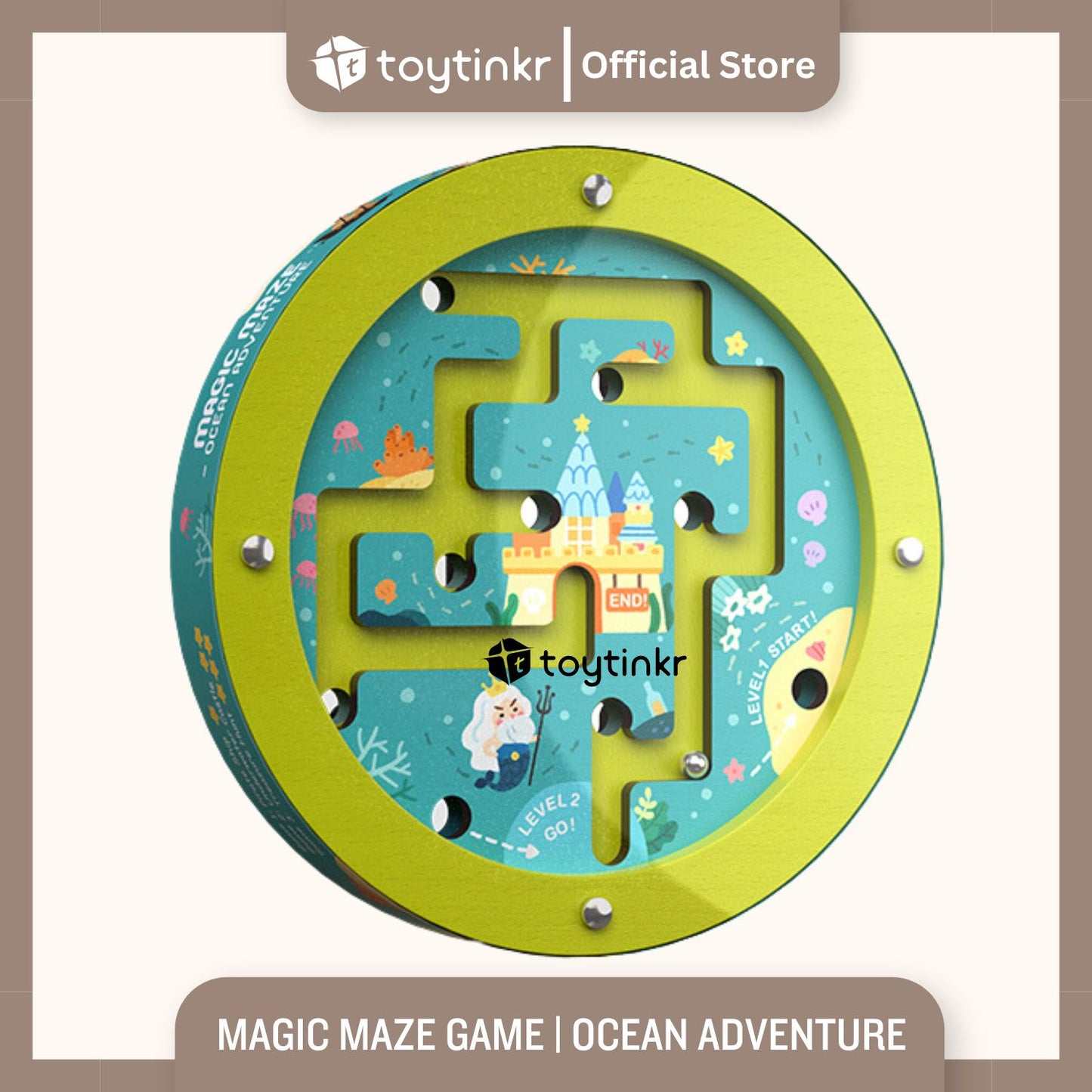 Mideer Magic Maze Game by Toytinkr
