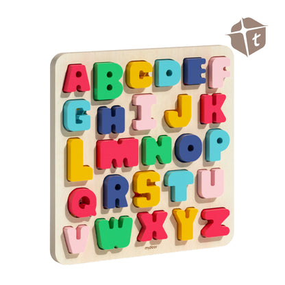 Mideer Wooden Puzzle - Let's Learn The Alphabet by Toytinkr