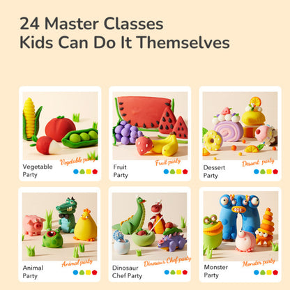 Mideer Mellow Dough Clay - 6 Colors by Toytinkr
