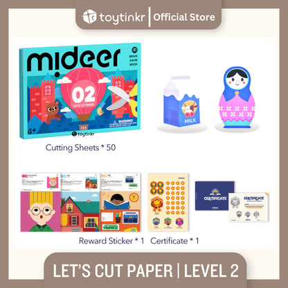 Mideer Let's Cut Paper by Toytinkr