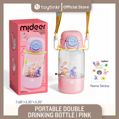 Mideer Portable Double Drinking Bottle by Toytinkr