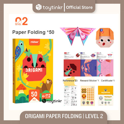 Mideer Origami Paper Folding by Toytinkr