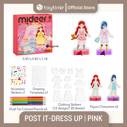 Mideer Post-It Dress Up by Toytinkr