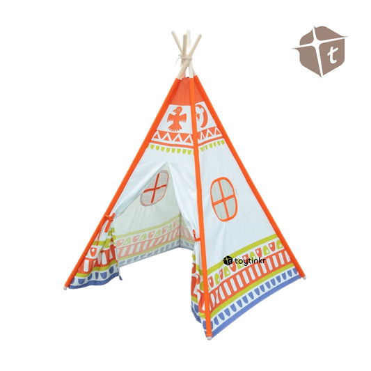 CW Teepee - Orange by Toytinkr