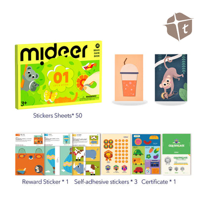 Mideer Let's Play With Stickers - Level 1 by Toytinkr