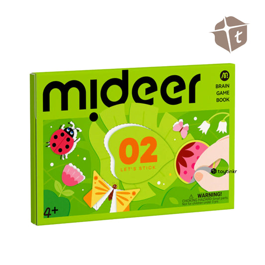 Mideer Let's Play With Stickers - Level 2 by Toytinkr