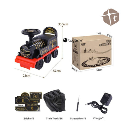 Ride on Train Head with Tracks by Toytinkr