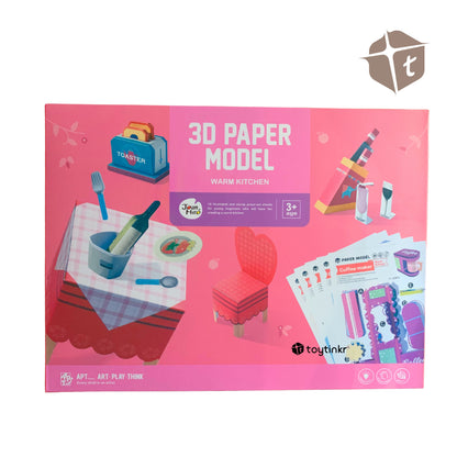 Jar Melo 3D Paper Model -  Warm Kitchen by Toytinkr