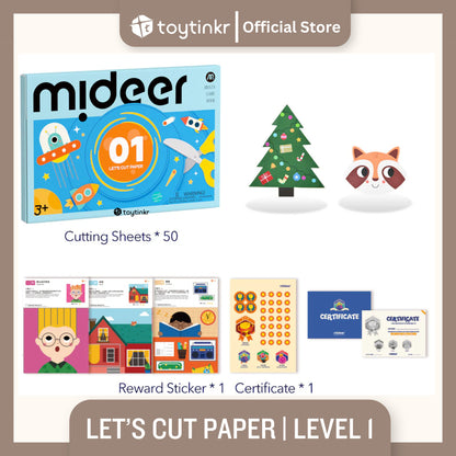 Mideer Let's Cut Paper by Toytinkr