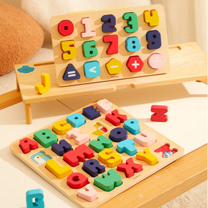Mideer Wooden Puzzle - Let's Learn The Alphabet by Toytinkr