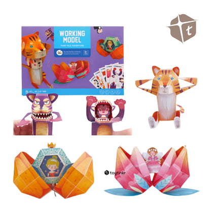 Jar Melo 3D Paper Model - Fairy Tale Adventure by Toytinkr