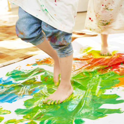 Jar Melo Washable Finger Paint - 6 Colors by Toytinkr