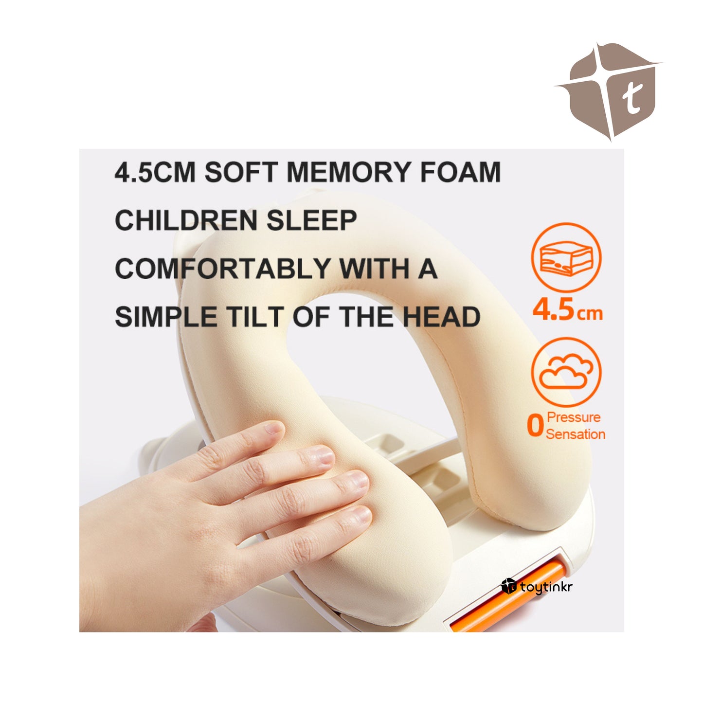 Mideer Foldable Face Nap Pillow by Toytinkr