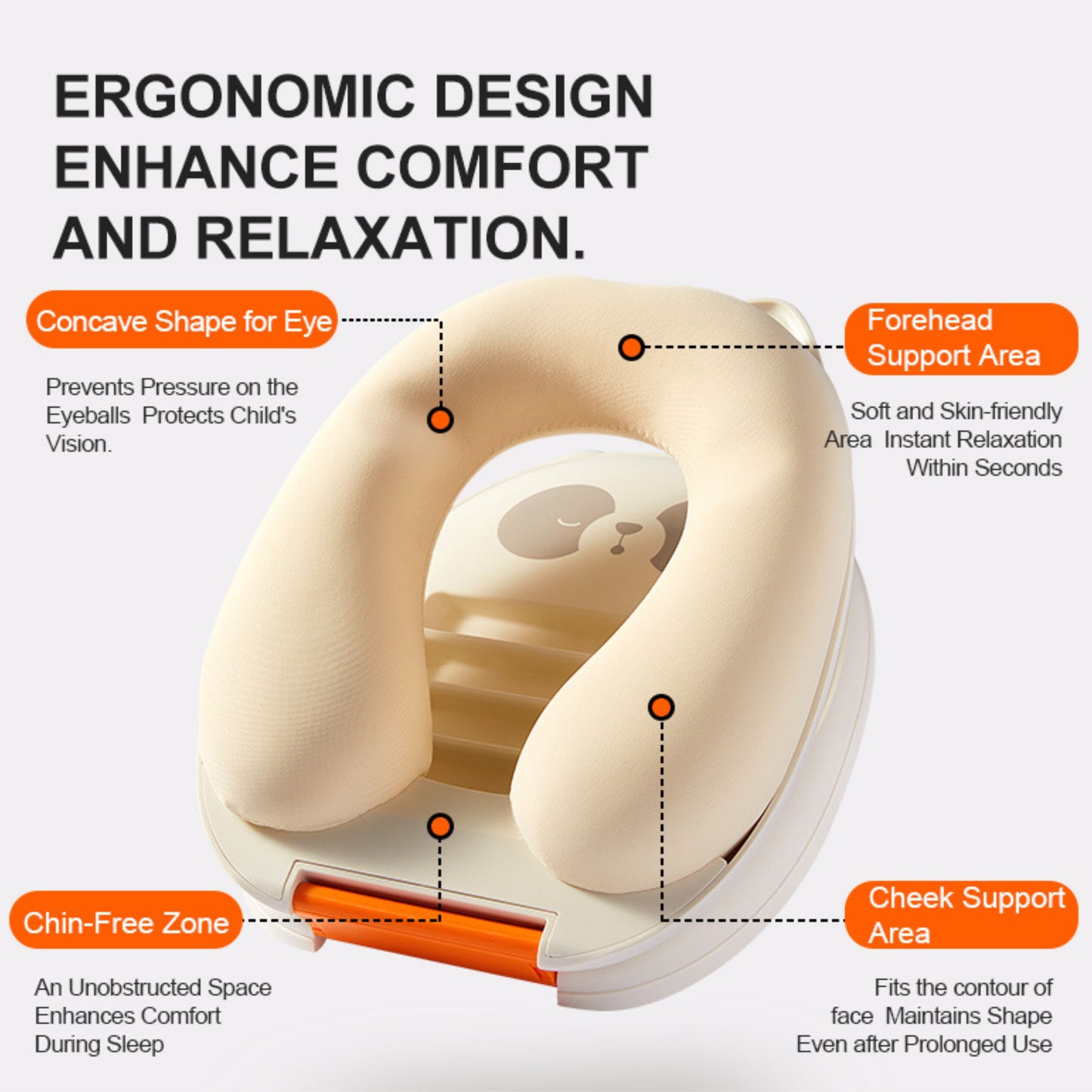Mideer Foldable Face Nap Pillow by Toytinkr
