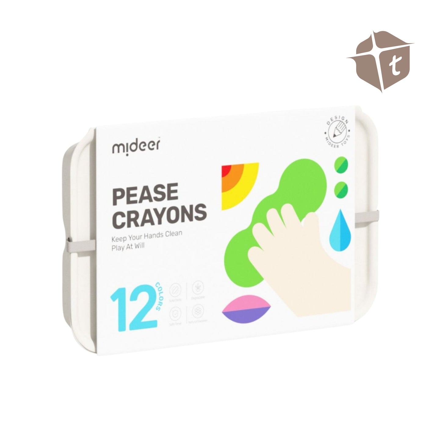 Mideer Pease Crayons by Toytinkr