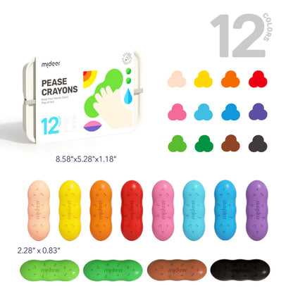 Mideer Pease Crayons by Toytinkr