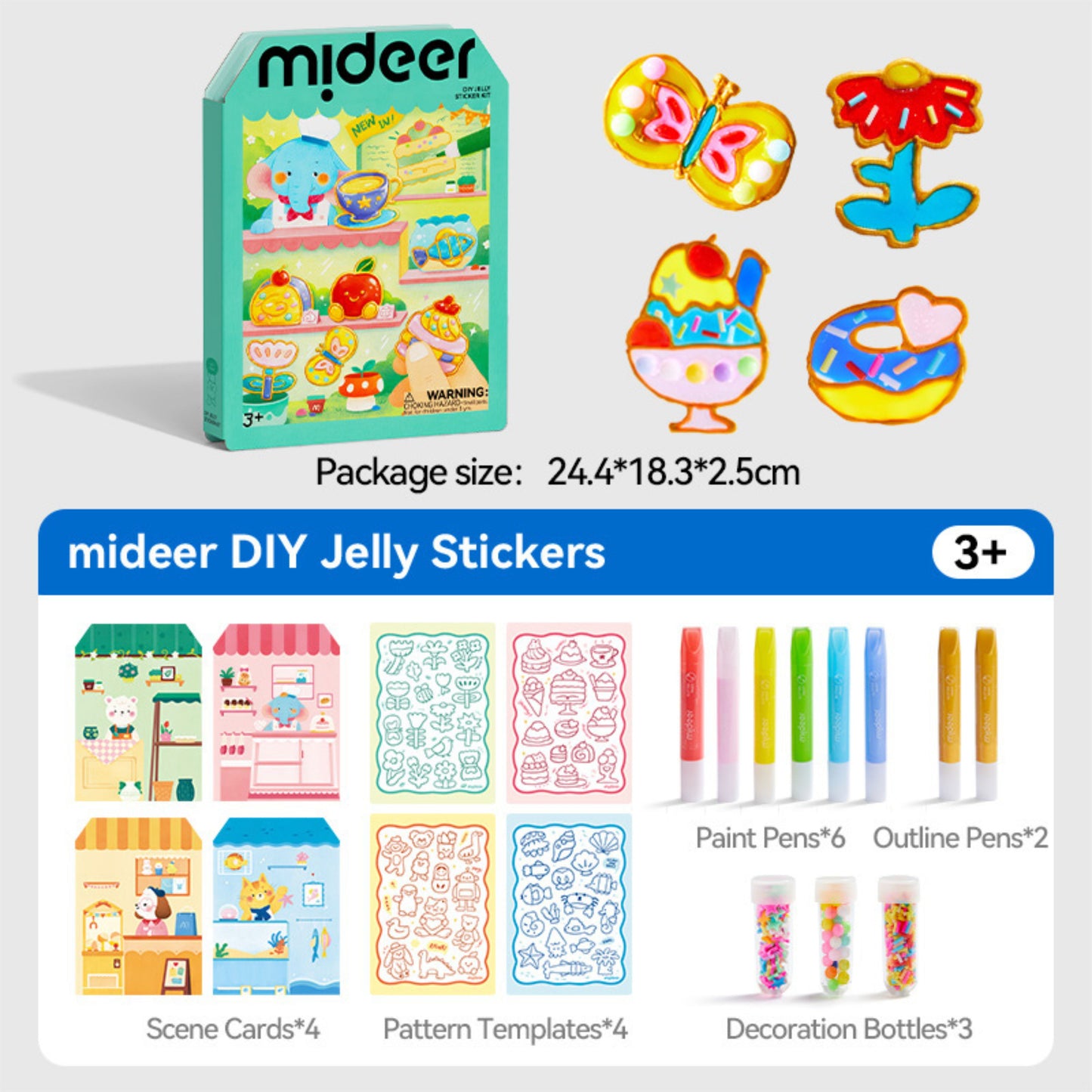 Mideer DIY Jelly Sticker Kit by Toytinkr