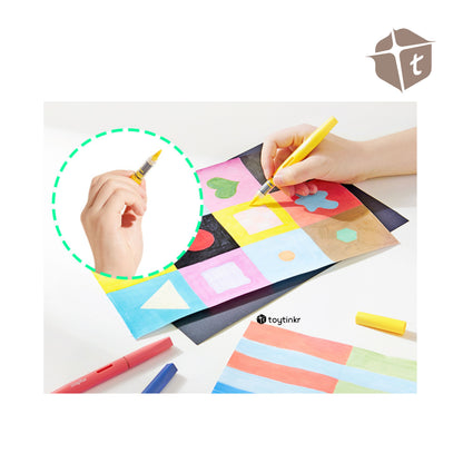 Mideer Straight Liquid Acrylic Markers w/ Bag - 36 Colors by Toytinkr