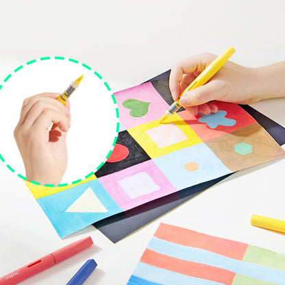 Mideer Straight Liquid Acrylic Markers w/ Bag - 24 Colors by Toytinkr