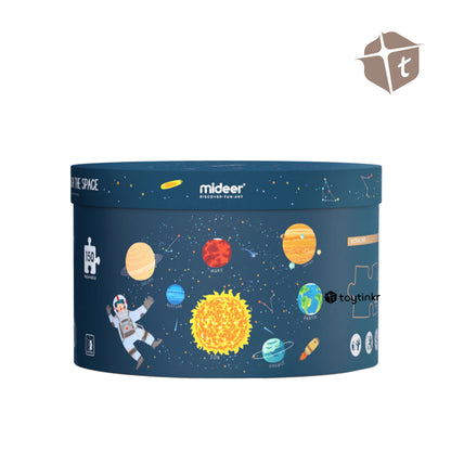 Mideer Round Puzzle - Space by Toytinkr