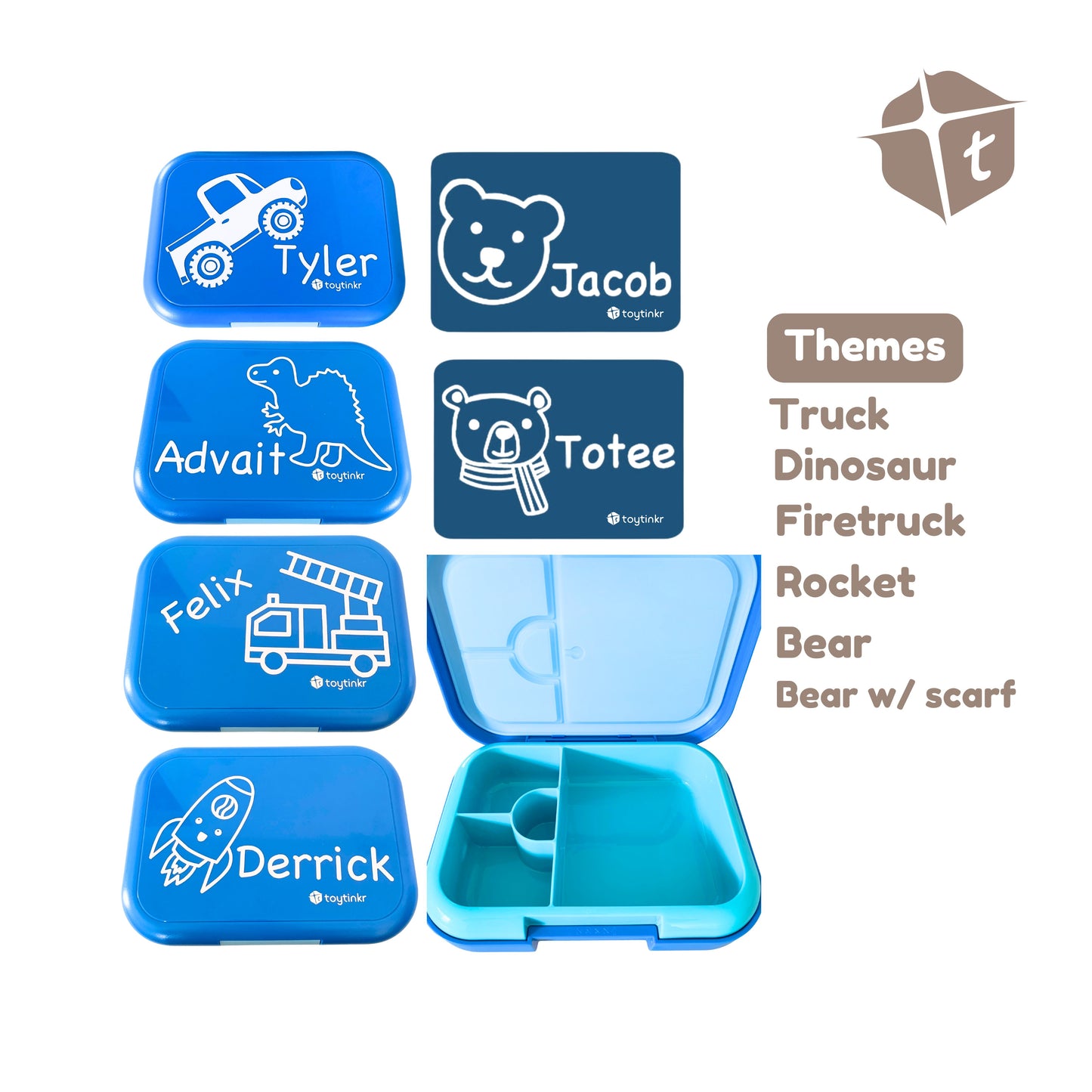 Personalized Lunchbox by Toytinkr