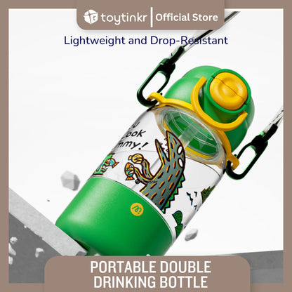 Mideer Portable Double Drinking Bottle by Toytinkr