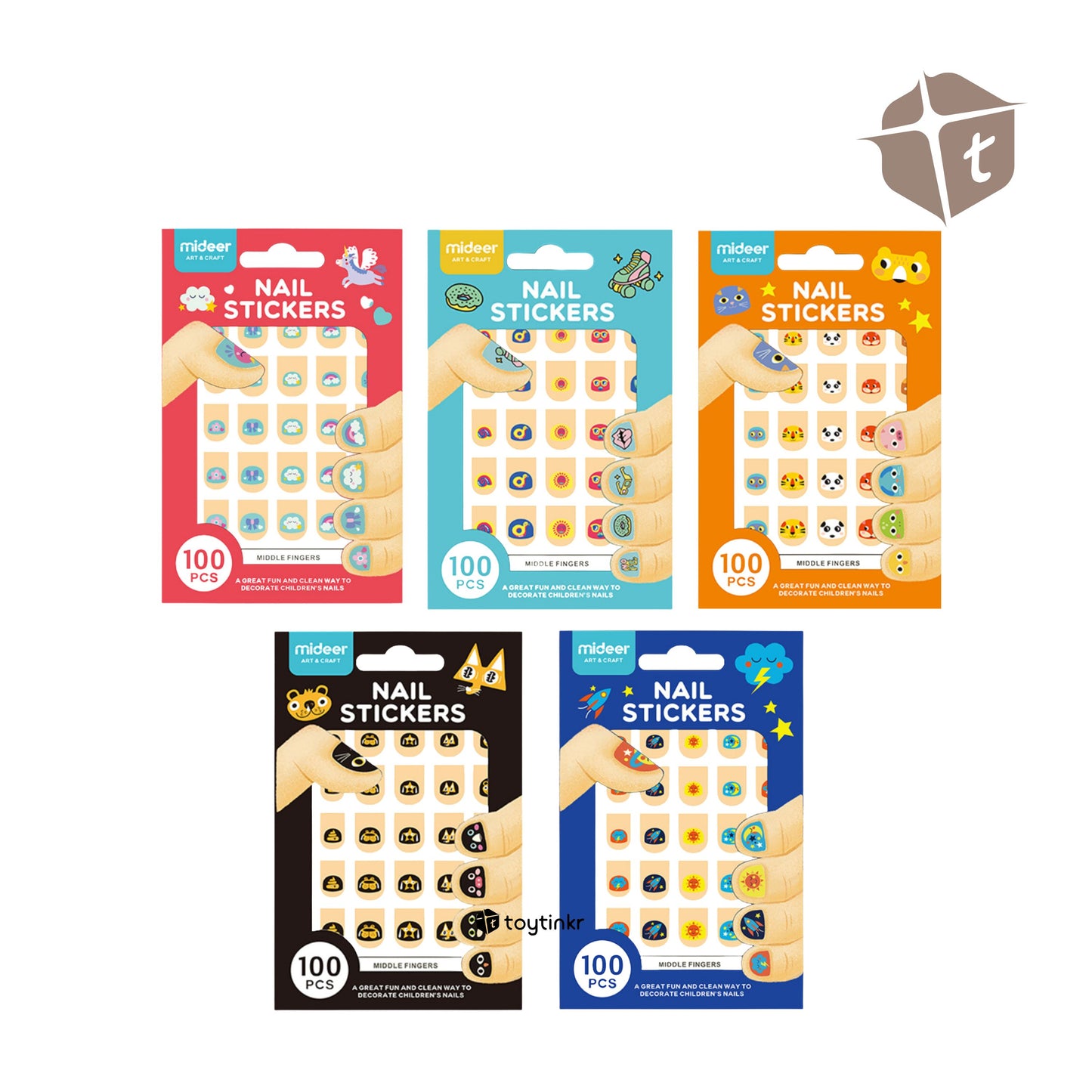 Mideer Nail Stickers by Toytinkr