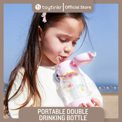 Mideer Portable Double Drinking Bottle by Toytinkr
