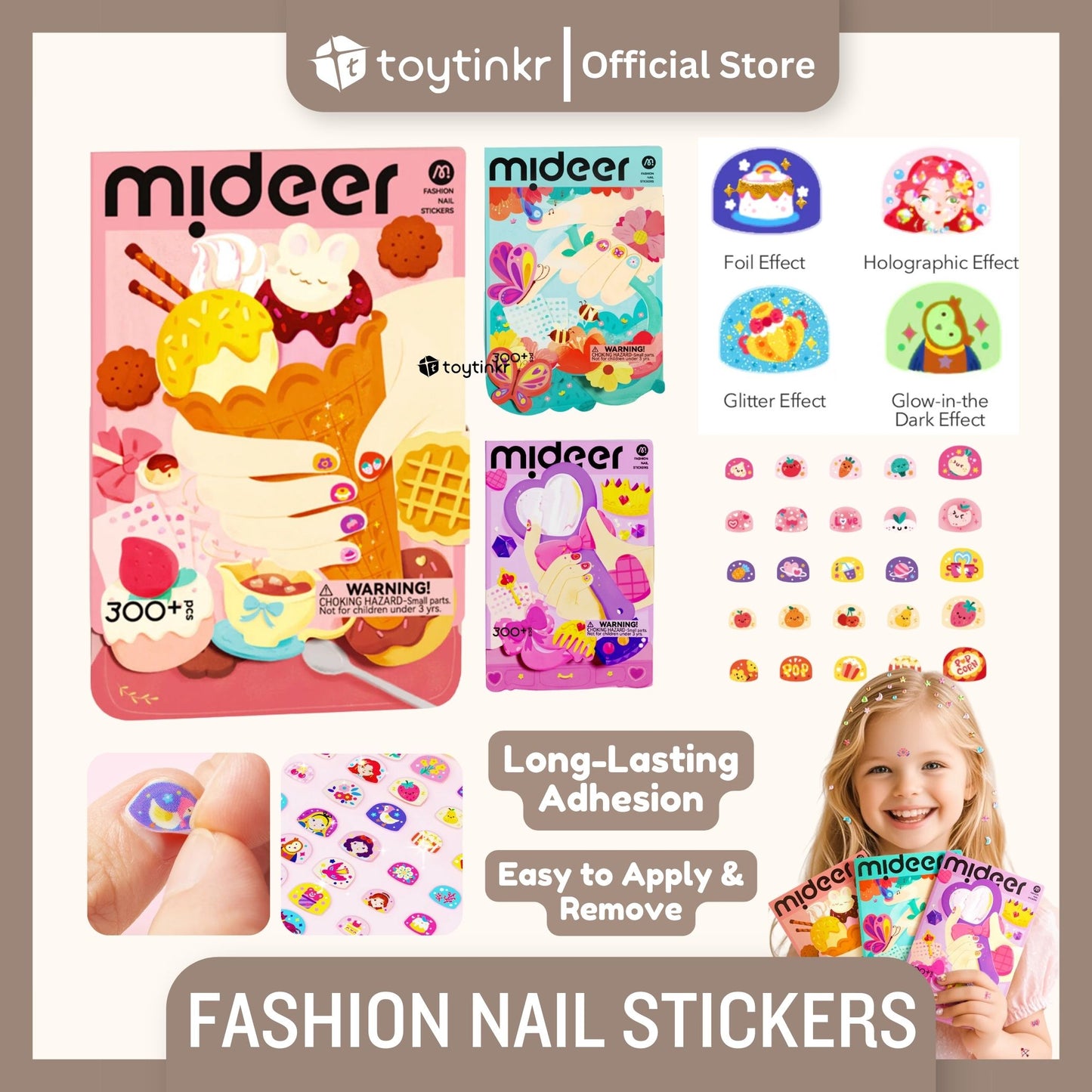 Mideer Fashion Nail Stickers by Toytinkr