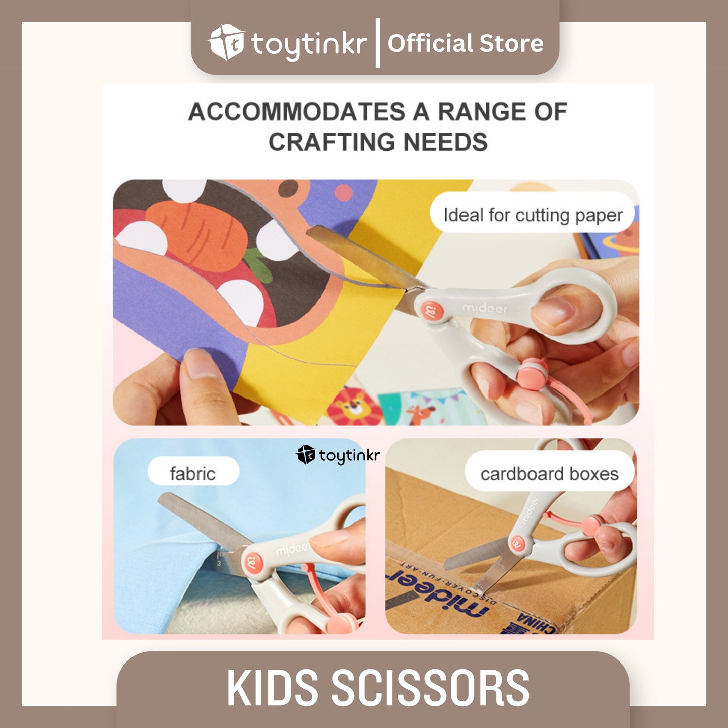 Mideer Kids Scissors by Toytinkr
