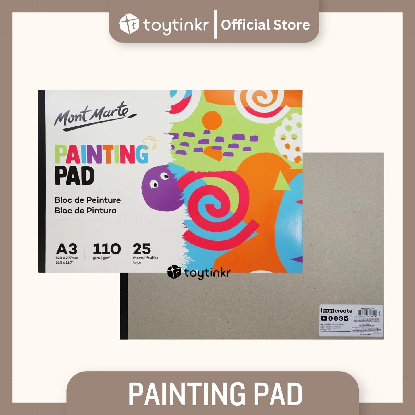 Mont Marte Painting Pad By Toytinkr