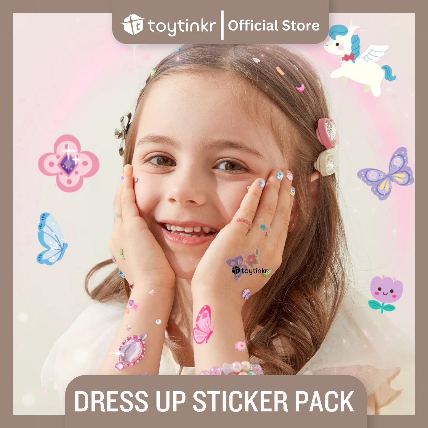 Mideer Dress Up Sticker Pack by Toytinkr