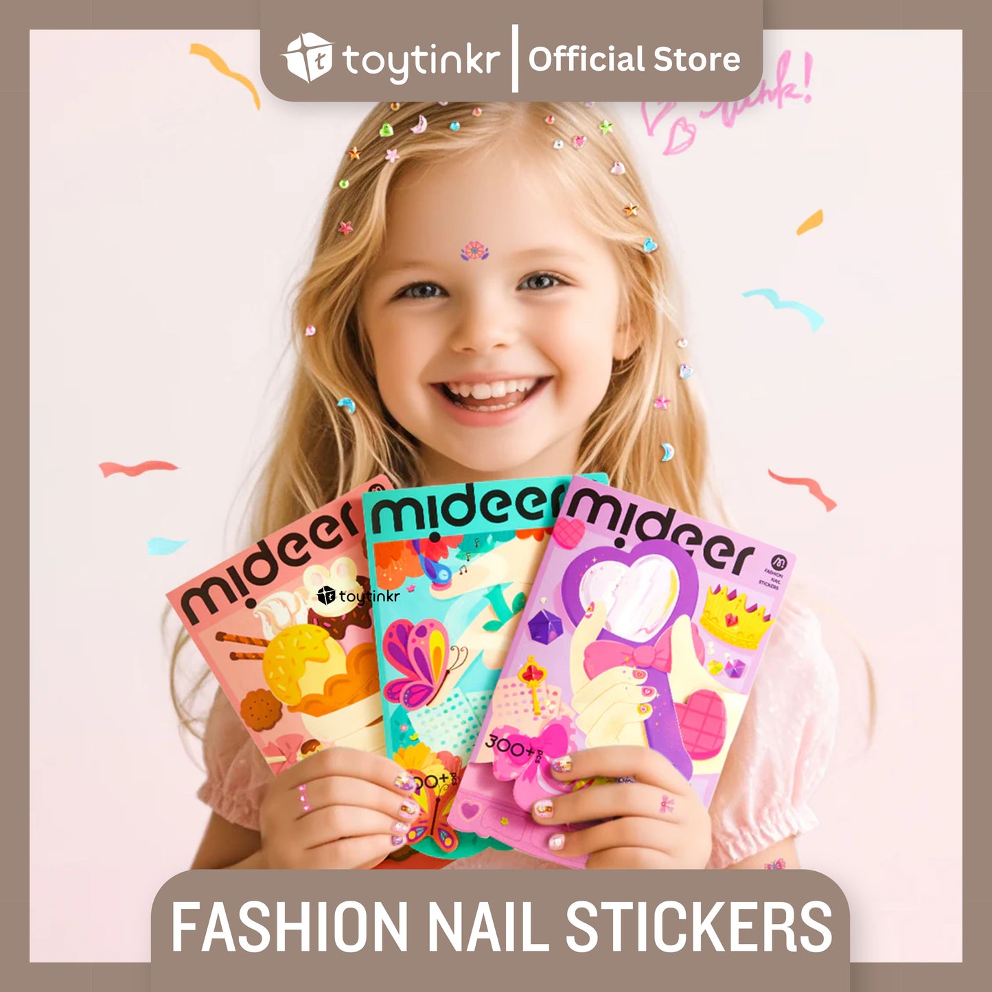 Mideer Fashion Nail Stickers by Toytinkr