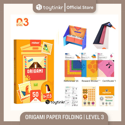 Mideer Origami Paper Folding by Toytinkr
