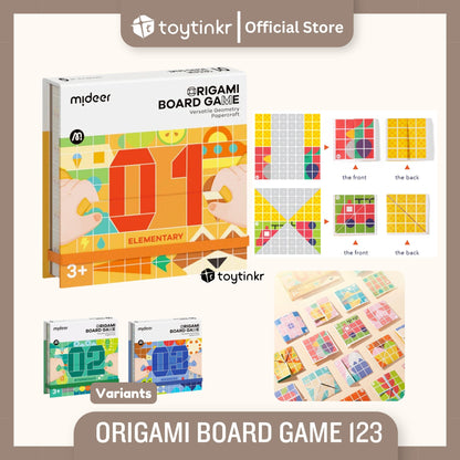 MiDeer Origami Board Game 1,2,3 by Toytinkr