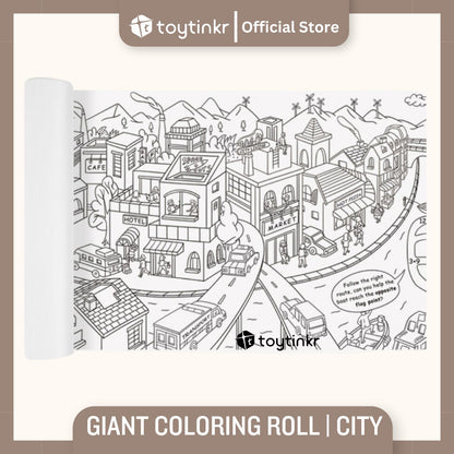 Mideer Giant Colouring Roll – City by Toytinkr