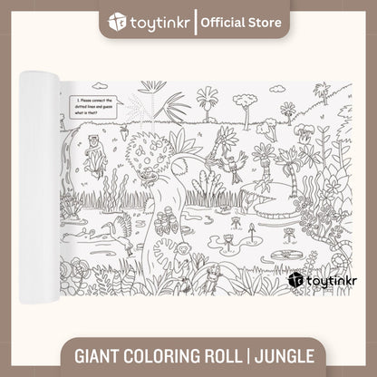 Mideer Giant Colouring Roll- Jungle by Toytinkr