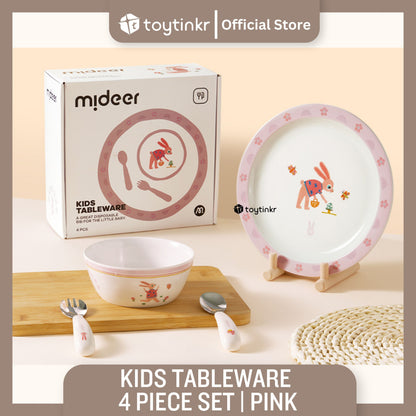 Mideer Kids Tableware 4 Piece Set by Toytinkr